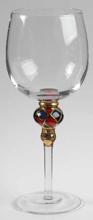 Christmas Splendor Water Goblet