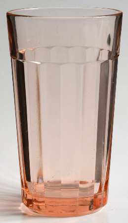 Pillar Optic Pink 12 Oz Flat Tumbler