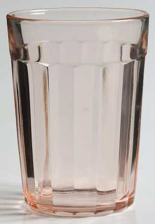 Pillar Optic Pink 9 Oz Flat Tumbler