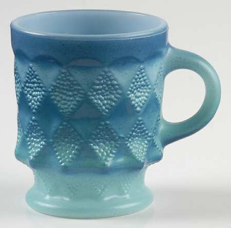 Kimberly Light Blue and Dark Blue Mug
