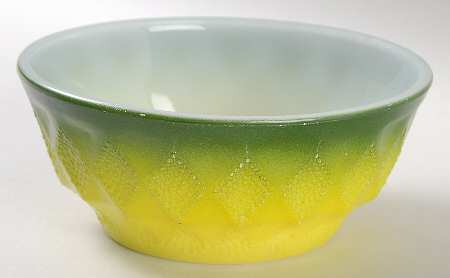 Kimberly Light Green and Dark Green Cereal Bowl