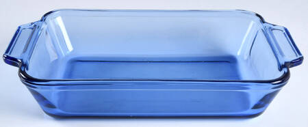 Essentials Cobalt Blue 9" Rectangular Baker