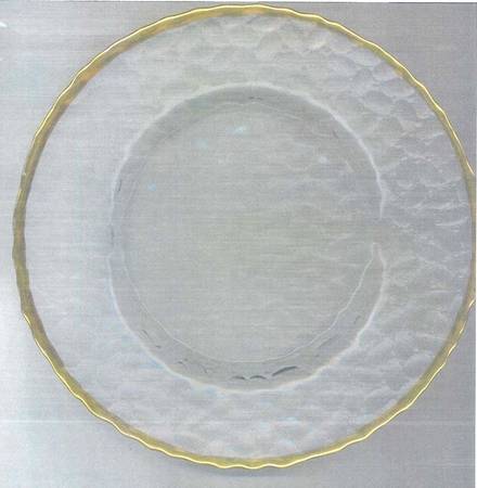 Vercors Gold Luncheon Plate