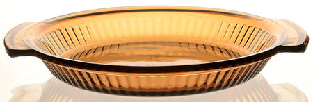 Harvest Amber 9'' Pie Plate