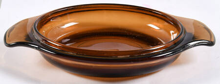 Harvest Amber Lid for Individual Casserole