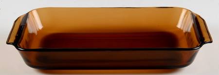 Harvest Amber 14" Rectangular Baker