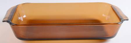 Harvest Amber 12" Rectangular Baker