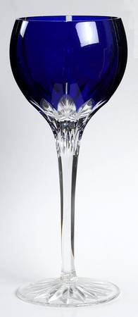 Castille Albinka Cobalt Blue Hock Wine