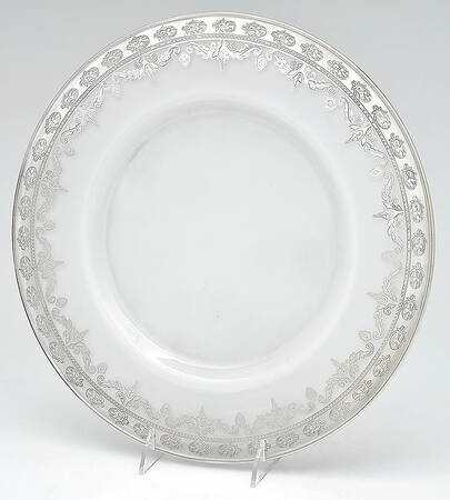Vetro Silver (Frosted) Service Plate