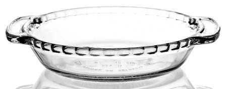 Crystal Clear 7'' Pie Plate by Anchor Hocking