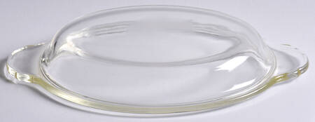 Crystal Clear 1.5 Quart Oval, Covered Casserole, Lid Only by Anchor Hocking