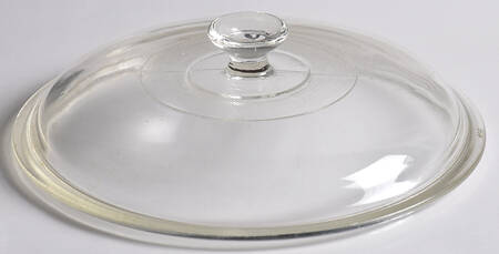 Crystal Clear 2 Quart Round Covered Casserole, Lid Only by Anchor Hocking
