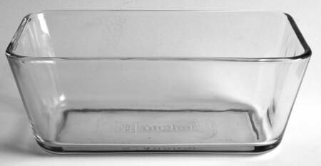 Oven Basics 8" Rectangular Storage Container No Plastic Lid
