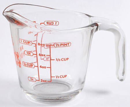 Oven Basics 1 Cup Measuring Cup