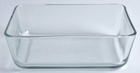 Oven Basics 9" Rectangular Storage Container No Plastic Lid