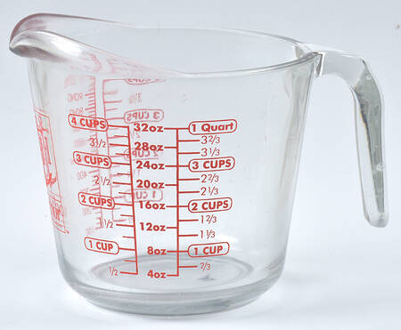Oven Basics 4 Cup Measuring Cup