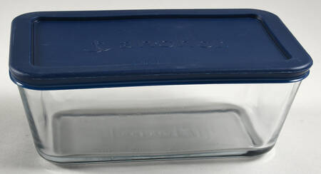 Oven Basics 8" Rectangular Storage Container & Plastic Lid