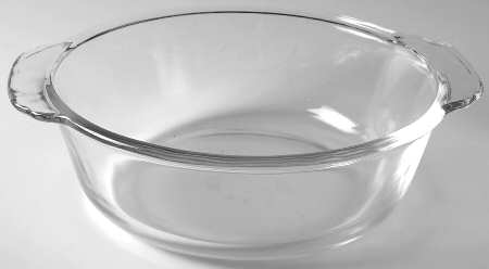 Crystal Clear 1.5 Quart Round Casserole No Lid