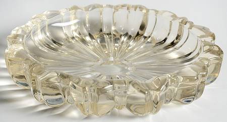 Fluted Round 5" Round Ashtray