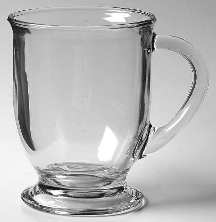 Cafe Clear 16 Oz Mug