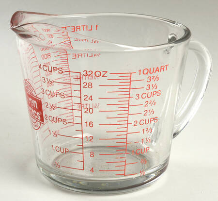 Oven Basics 1 Quart Measuring Cup