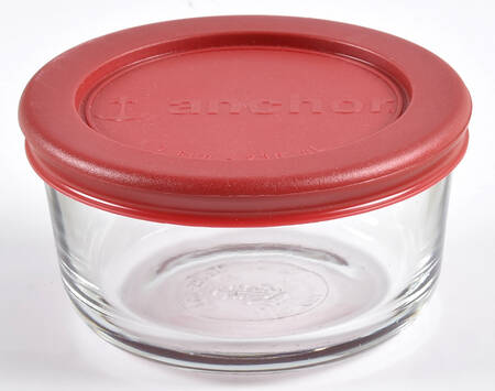 Oven Basics 3" Storage Bowl with Plastic Lid
