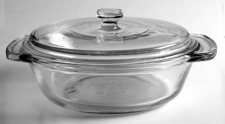 Oven Basics 1.5 Quart Round Covered Casserole
