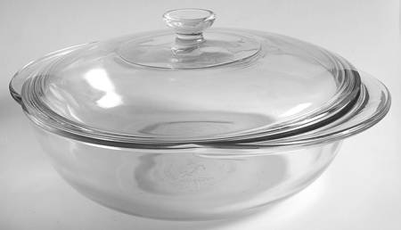 Oven Basics 2 Qt Round Covered Casserole