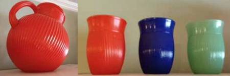 Fine Rib Platonite (Various Colors) 9 Oz Flat Tumbler