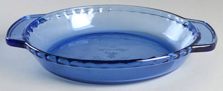 Presence Denim Blue Deep Pie Dish