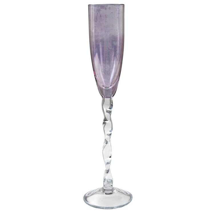 Adriana Lavender Fluted Champagne