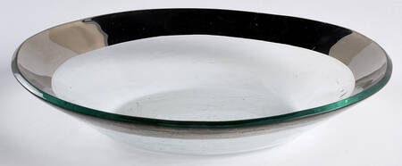 Roman Antique Platinum 10" Oval Vegetable Bowl