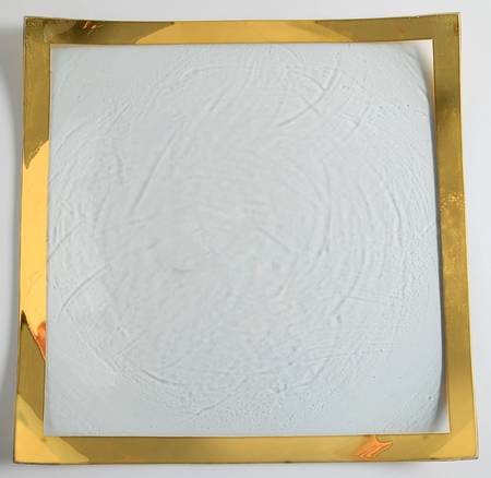 Roman Antique Gold 16" Square Serving Tray