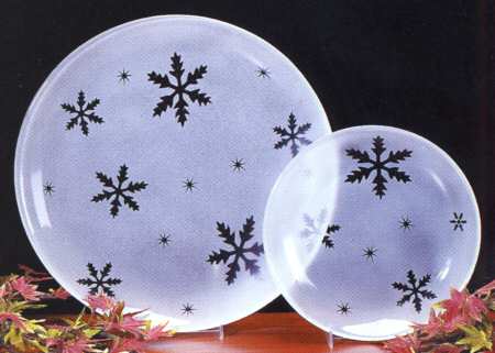 Snowflake Dinner Plate