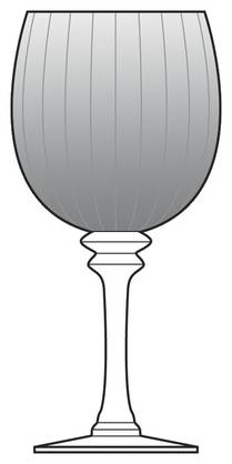 Elegance Water Goblet by Ambiance Crystal