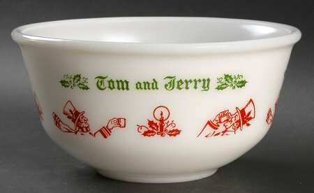 Christmas Cheer Tom & Jerry Punch Bowl