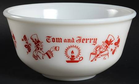 Christmas Cheer Tom & Jerry Punch Bowl