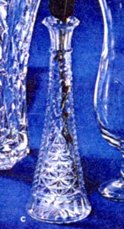 1071 Clear 8" Bud Vase