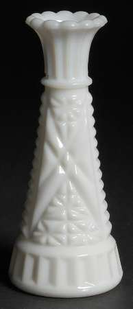 1071 Milk Glass 5" Bud Vase