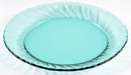 Torsade Turquoise Dinner Plate