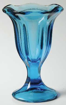 Fountainware Blue Sundae Glass