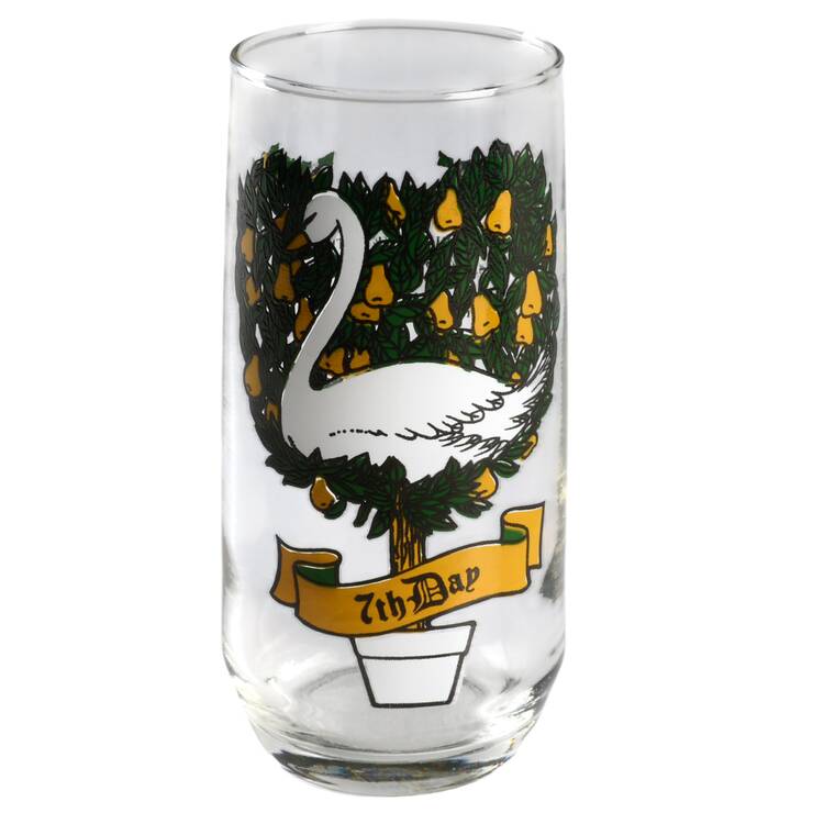 Twelve Days of Christmas 14 Oz Flat Tumbler by Anchor Hocking