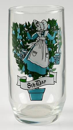 Twelve Days of Christmas 10 Oz Flat Tumbler by Anchor Hocking