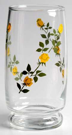 Yellow Roses 10 Oz Flat Tumbler