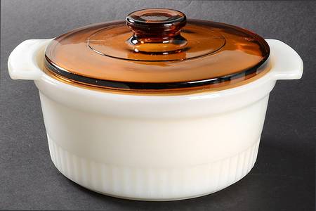Hospitality Ovenware 1 Quart Round Covered Casserole