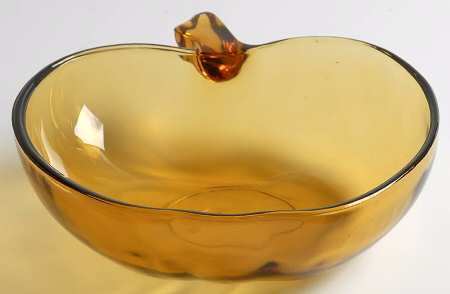 Orchard Amber Small Fruit Dessert Bowl
