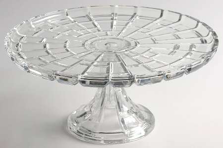Giftware 11" Diameter Pedestal Cake Stand No Dome