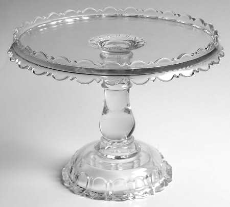 Apollo Clear Cake Stand