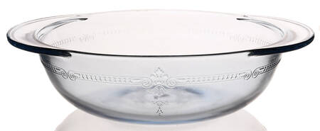 Reflections Sapphire (Bakeware) 2 Quart Round Covered Casserole, No Lid