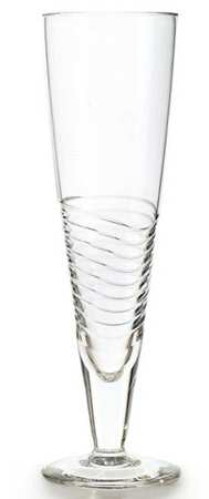 Pleated Pilsner Glass